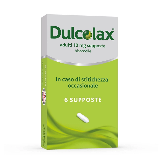 Dulcolax Ad 6 Supp 10 Mg