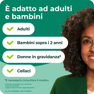 Dulcolax lassativo ad azione rapida contro la stitichezza occasionale, 40 compresse Dulcolax lassativo ad azione rapida contro la stitichezza occasionale, 40 compresse