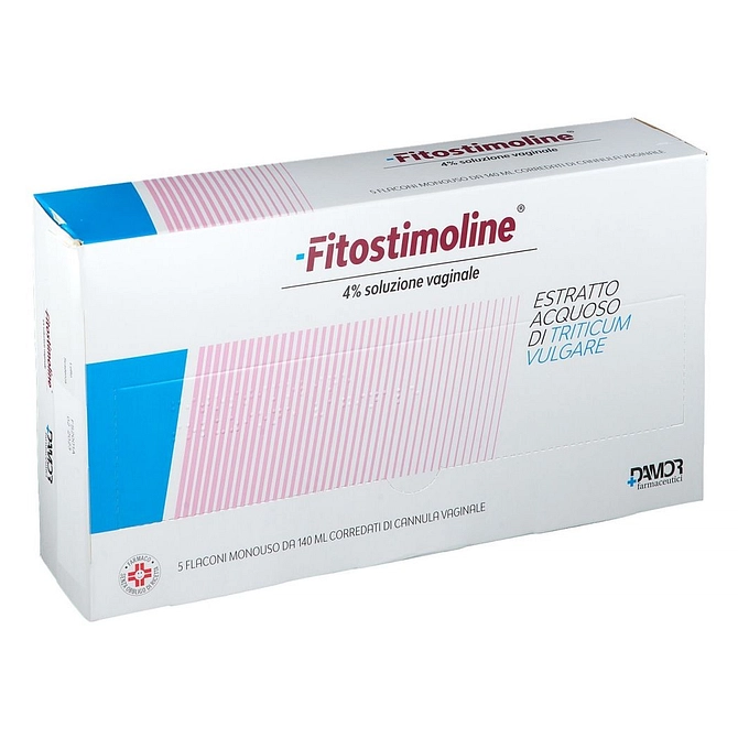 Fitostimoline Soluz Vag 5 Flaconi 4% 140 Ml