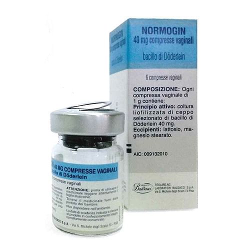 Normogin*6 Cpr Vag 40 Mg