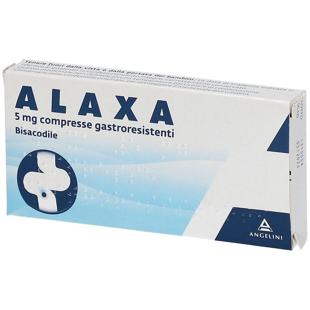 Alaxa 20 Compresse Gastroresistenti 5 Mg