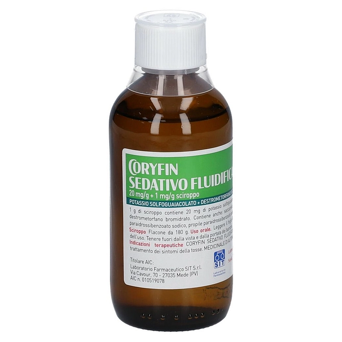 Coryfin Sedativo Fluidificante Scir 180 G