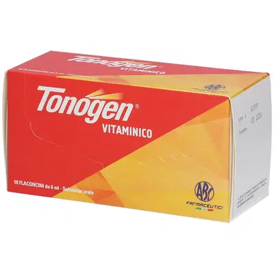TONOGEN VITAMINICO orale soluzione 10 flaconcini 6 ml TONOGEN VITAMINICO orale soluzione 10 flaconcini 6 ml
