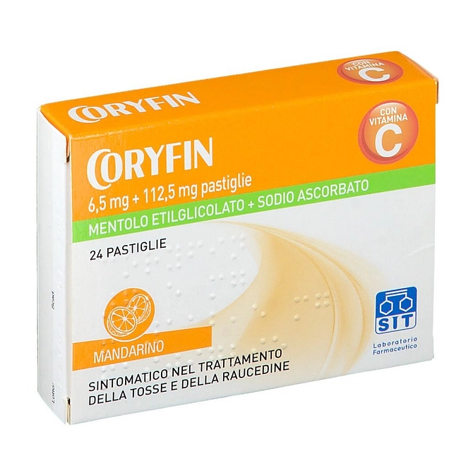Coryfin 24 Pastiglie 6,5 Mg + 112,5 Mg