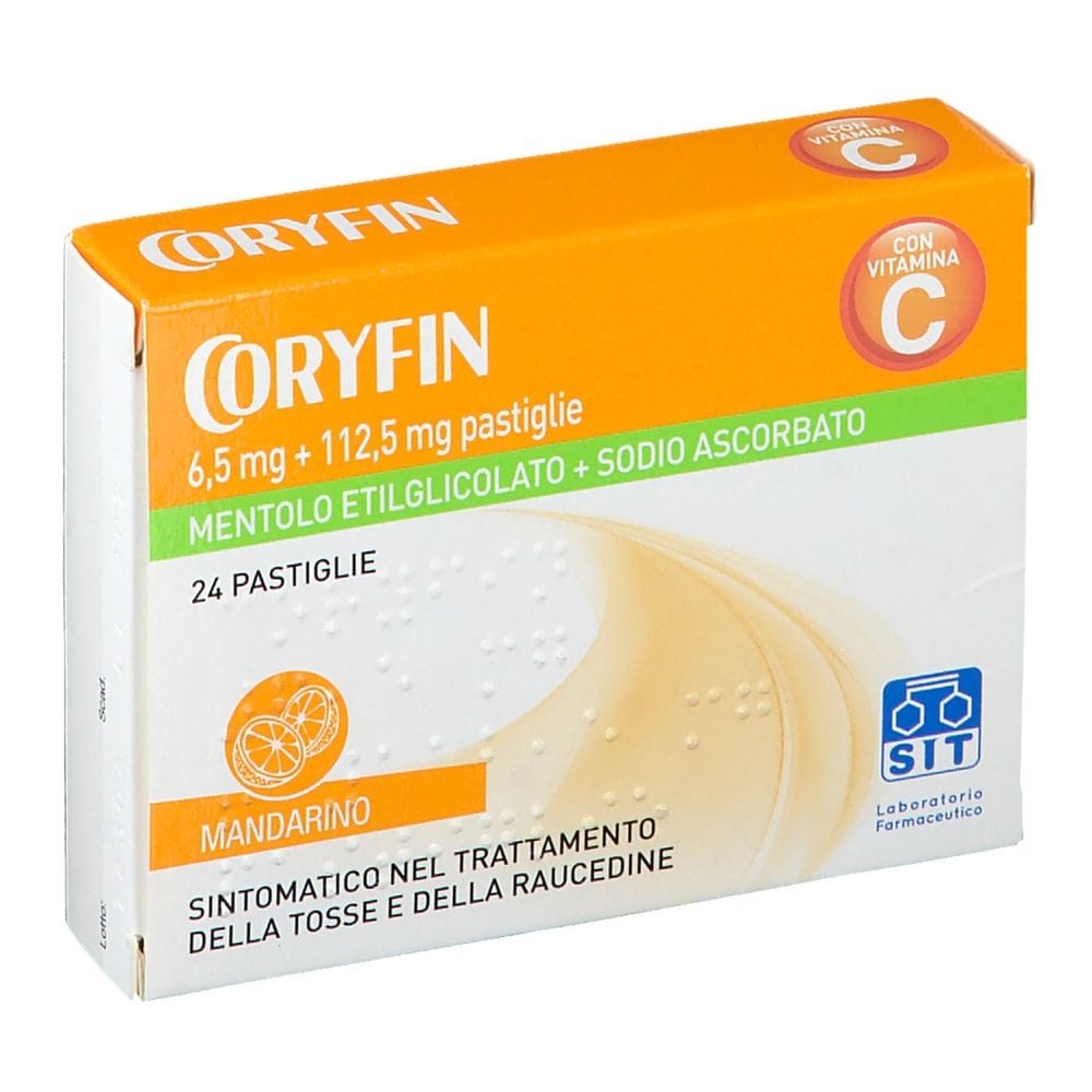 CORYFIN*24CARAMELLE CON VIT.C
