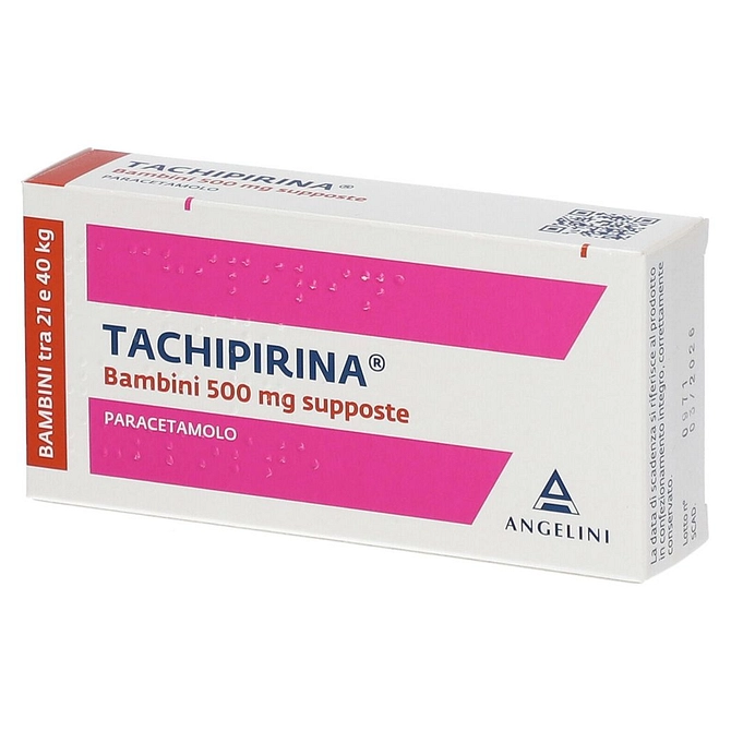 Tachipirina Bb 10 Supp 500 Mg