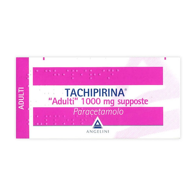 Tachipirina Ad 10 Supp 1.000 Mg