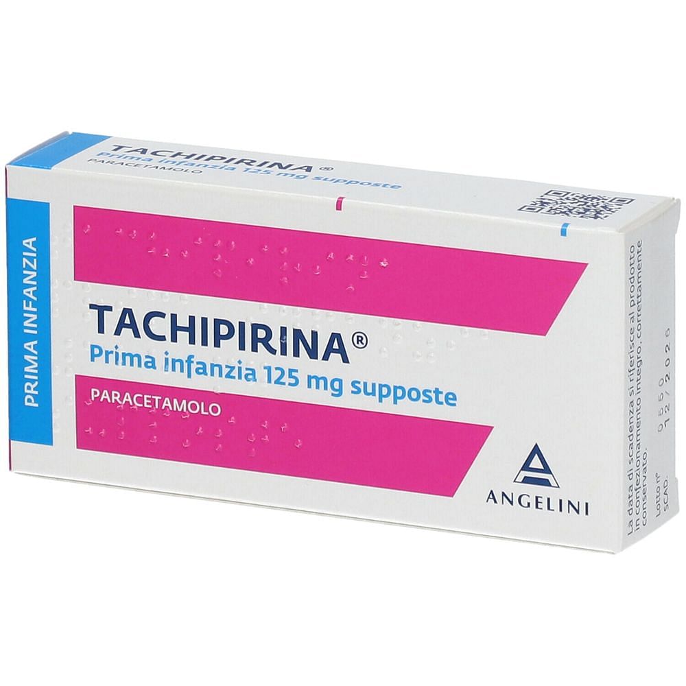 Tachipirina Prima Infanzia 10 Supposte 125 Mg