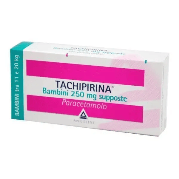 TACHIPIRINA*BB 20SUPP 250MG