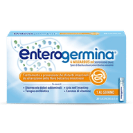 Enterogermina 4 miliardi fermenti lattici, probiotici per disturbi intestinali, 20 fiale