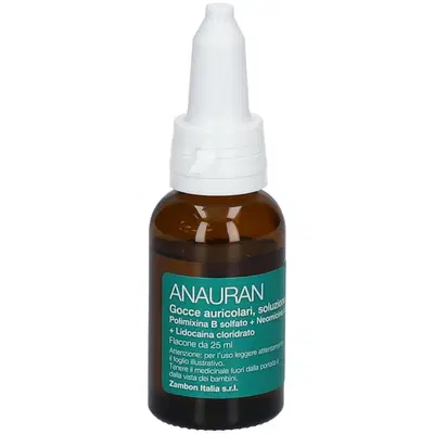 ANAURAN gocce otologiche 25 ml ANAURAN gocce otologiche 25 ml