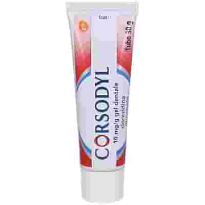 CORSODYL*GEL DENT 30G 1G/100G