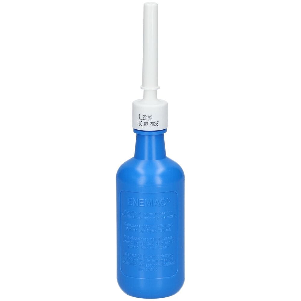 ENEMAC 1 flacone 130 ml 16,1 g/100 ml + 6 g/100 ml soluzione rettale