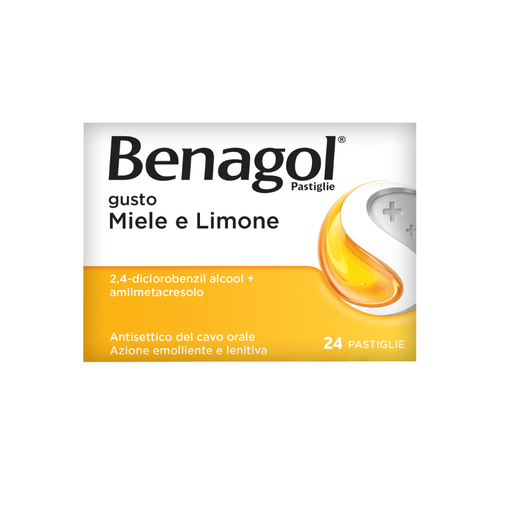 BENAGOL MIELE E LIMONE 24PAST pastiglie mal di gola