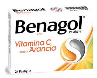 Benagol Vit C*24 Past Arancia