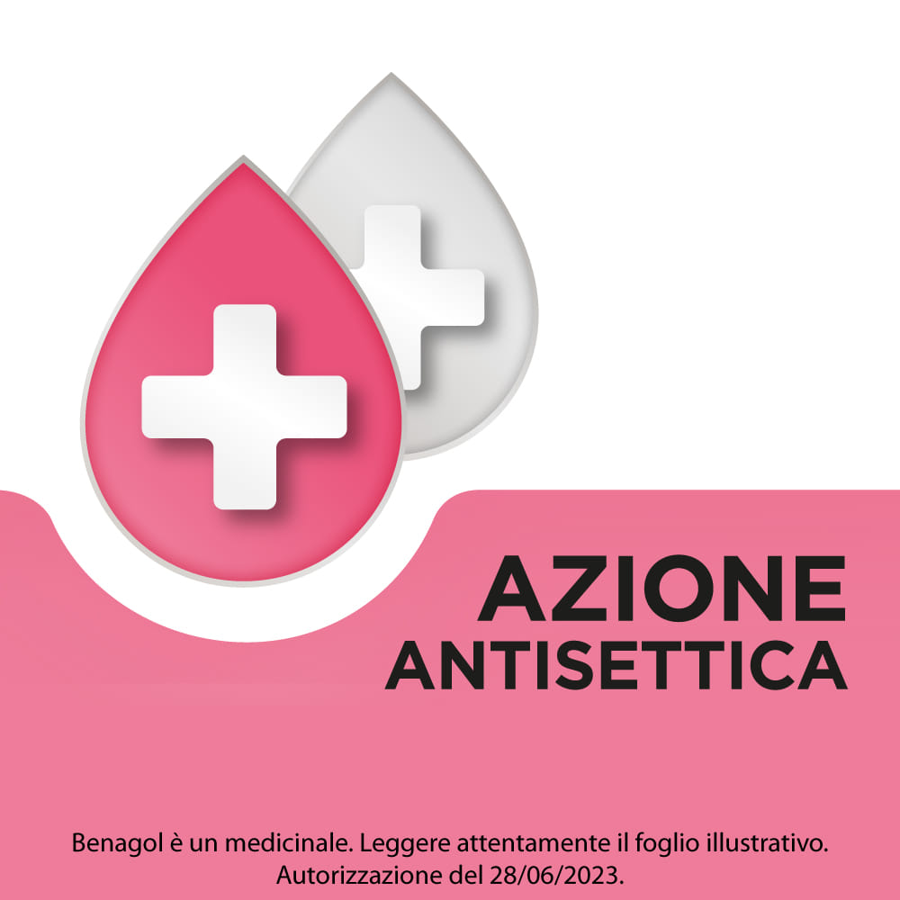 BENAGOL FRAGOLA S/Z 24 PAST. pastiglie mal di gola 