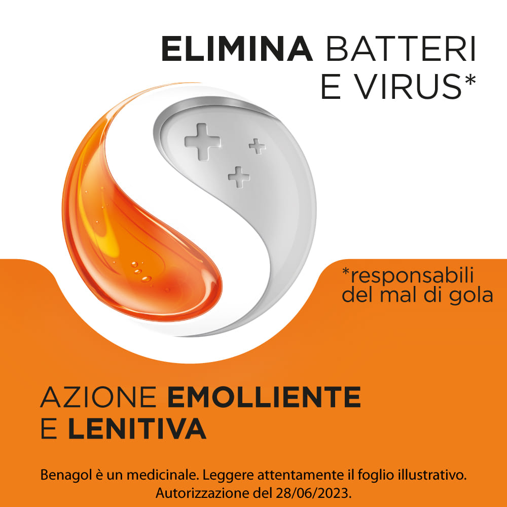 BENAGOL VIT C*36PAST ARANCIA