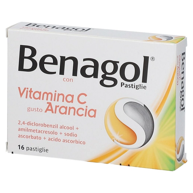 Benagol Vitamina C 16 Pastiglie Arancia