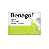 BENAGOL LIMONE S/Z 36 PAST. pastiglie mal di gola 