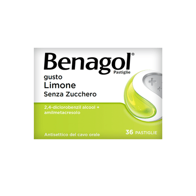 BENAGOL LIMONE S/Z 36 PAST. pastiglie mal di gola 