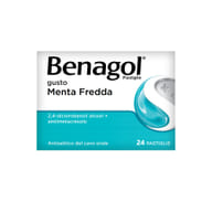 BENAGOL MENTA FREDDA 24 PAST. pastiglie mal di gola 