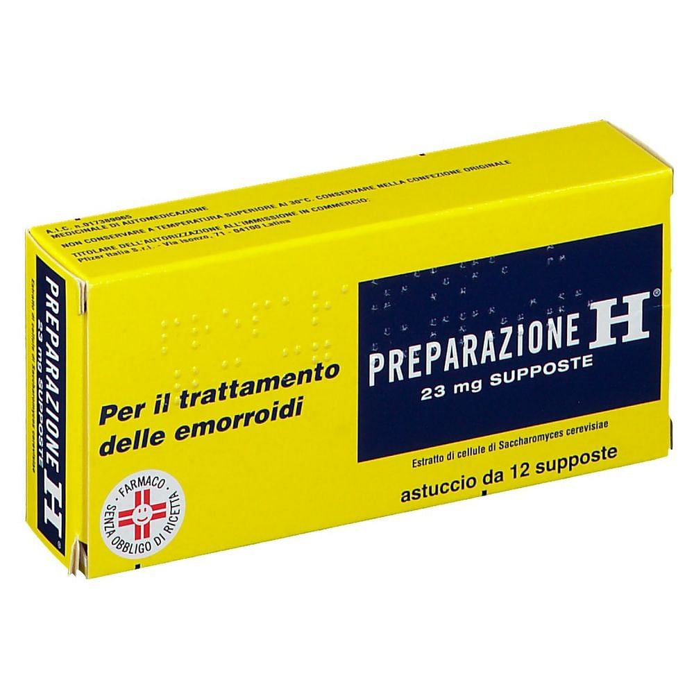 Preparazione H 12 Supposte 23 Mg