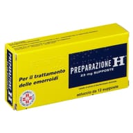 PREPARAZIONE H 12 supposte 23 mg