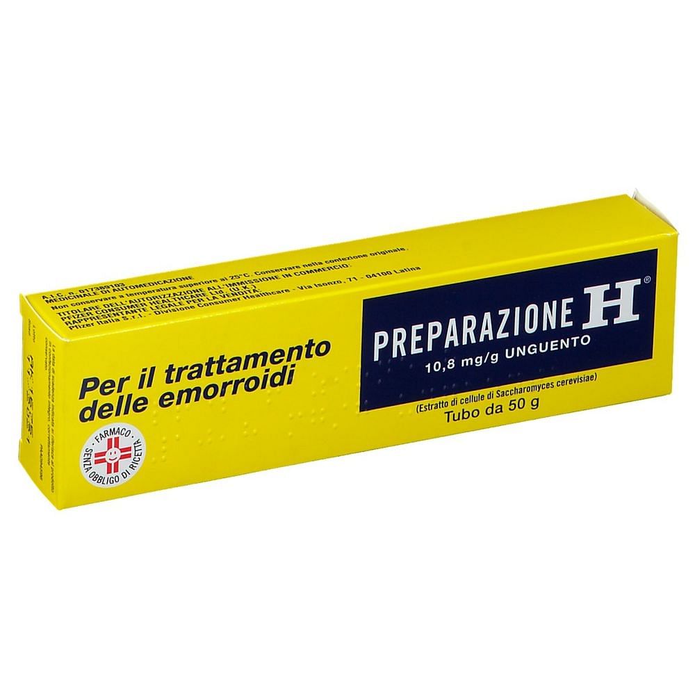 Preparazione H Unguento Dermatologico 50 G 1,08%