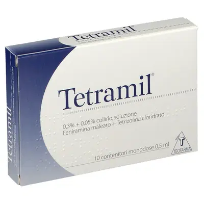 TETRAMIL 10 monodosi collirio 0,5 ml 0,3% + 0,05% TETRAMIL 10 monodosi collirio 0,5 ml 0,3% + 0,05%