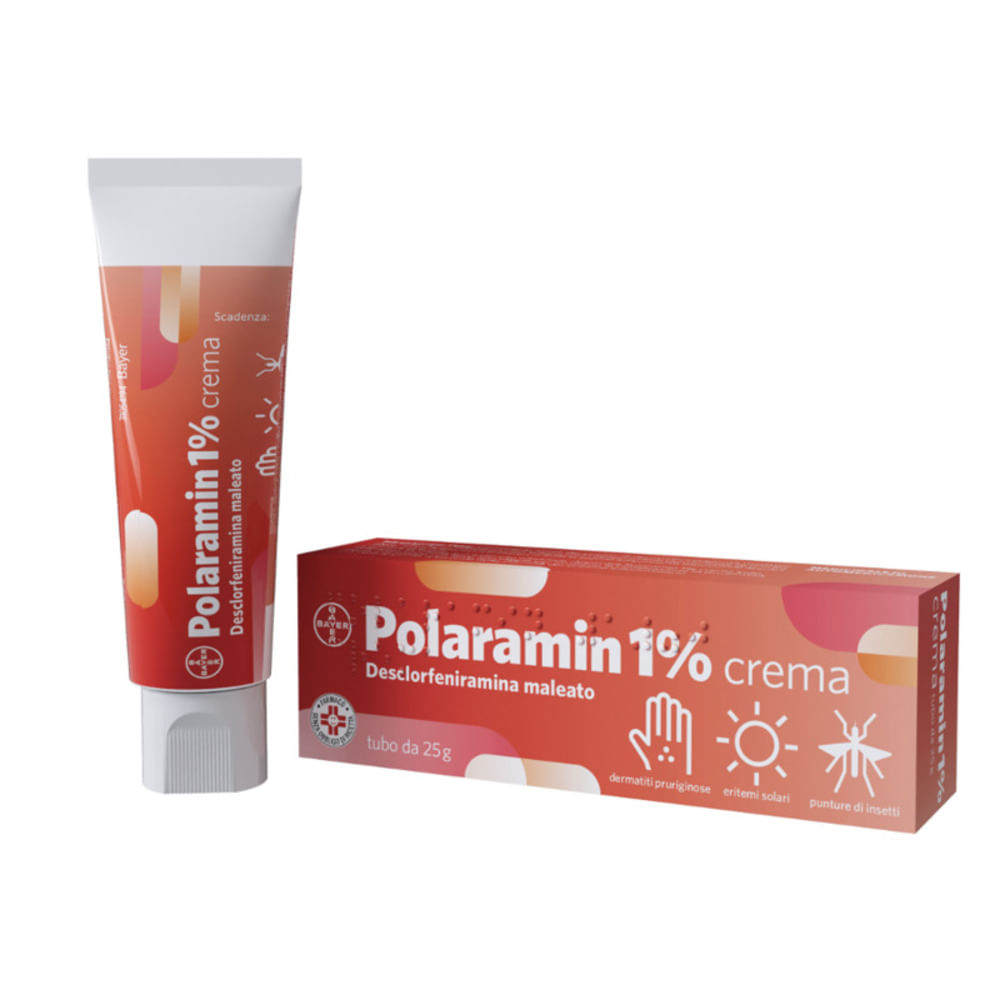 POLARAMIN crema dermatologica 25 g 1%