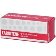 CARNITENE orale soluzione 10 flaconcini 1 g/10 ml