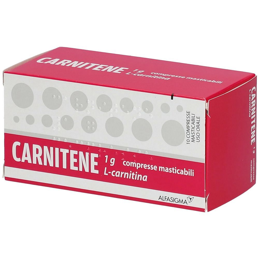 Carnitene 10 Compresse Masticabili 1 G