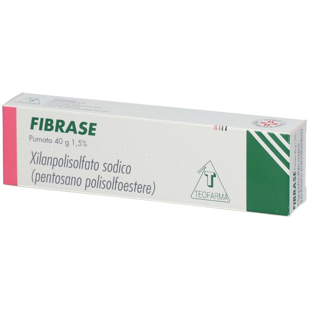 Fibrase Pomata Dermatologica 40 G 1,5%