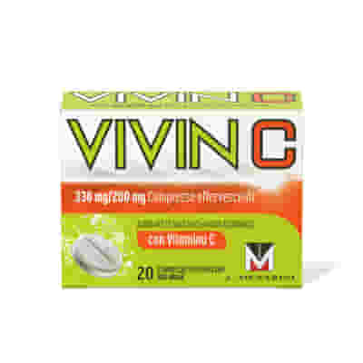 VIVIN C 20 compresse effervescenti 330 mg + 200 mg