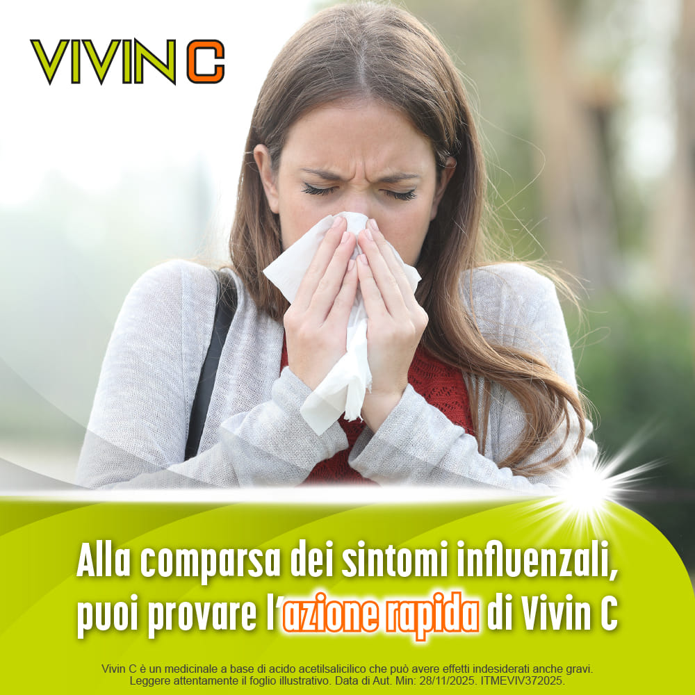 VIVIN C 20 compresse effervescenti 330 mg + 200 mg