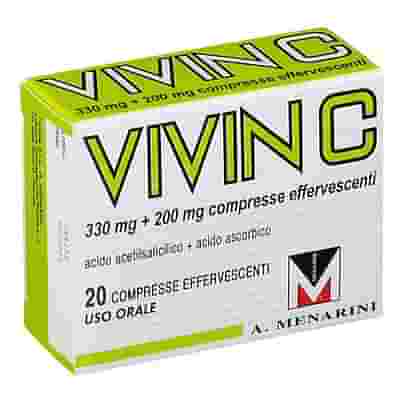 VIVIN C 20 compresse effervescenti 330 mg + 200 mg