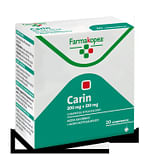 CARIN 20 compresse effervescenti 330 mg + 200 mg