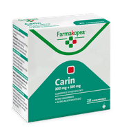 CARIN 20 compresse effervescenti 330 mg + 200 mg