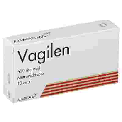 VAGILEN 10 ovuli vaginali 500 mg