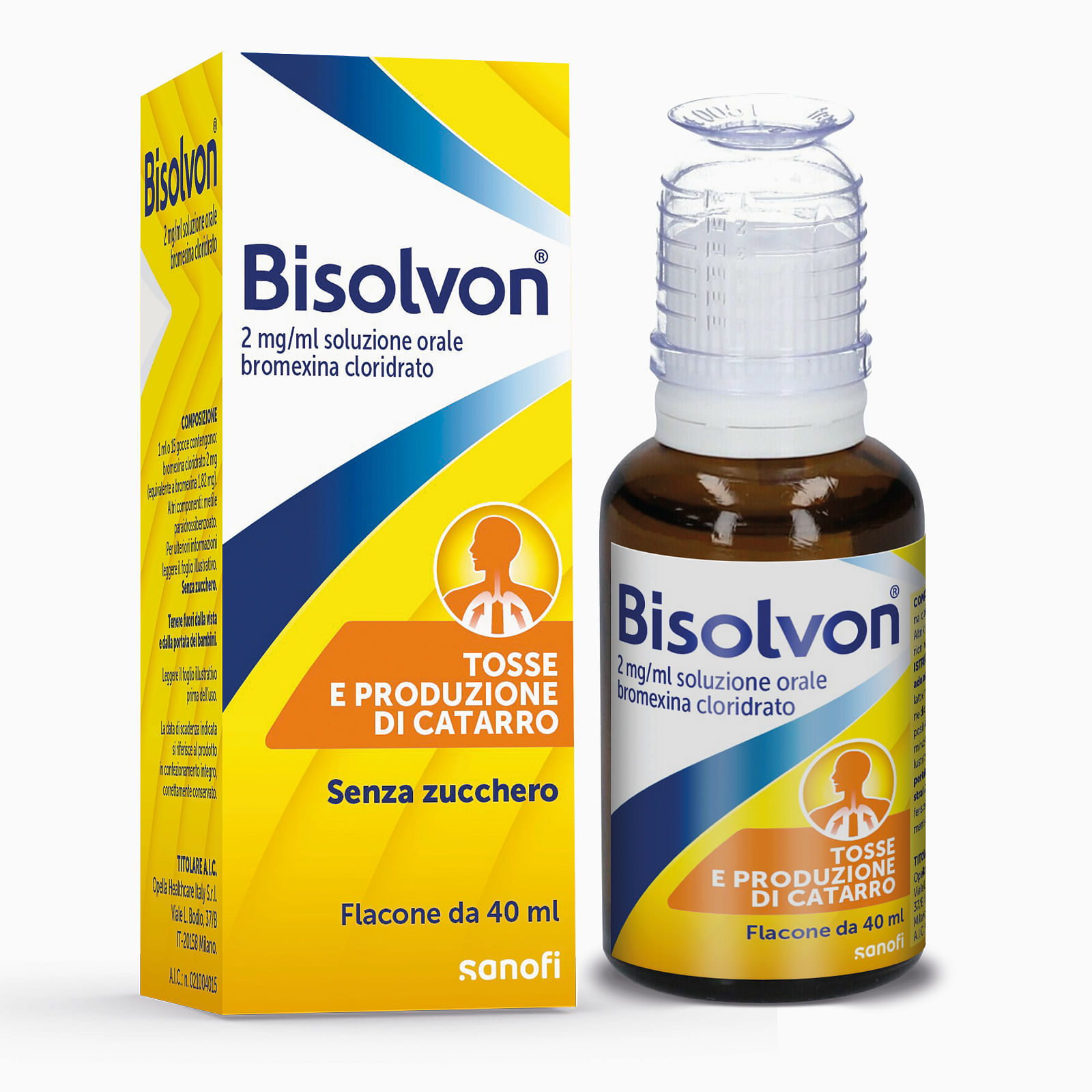 Bisolvon Orale Soluzione 40 Ml 2 Mg/Ml