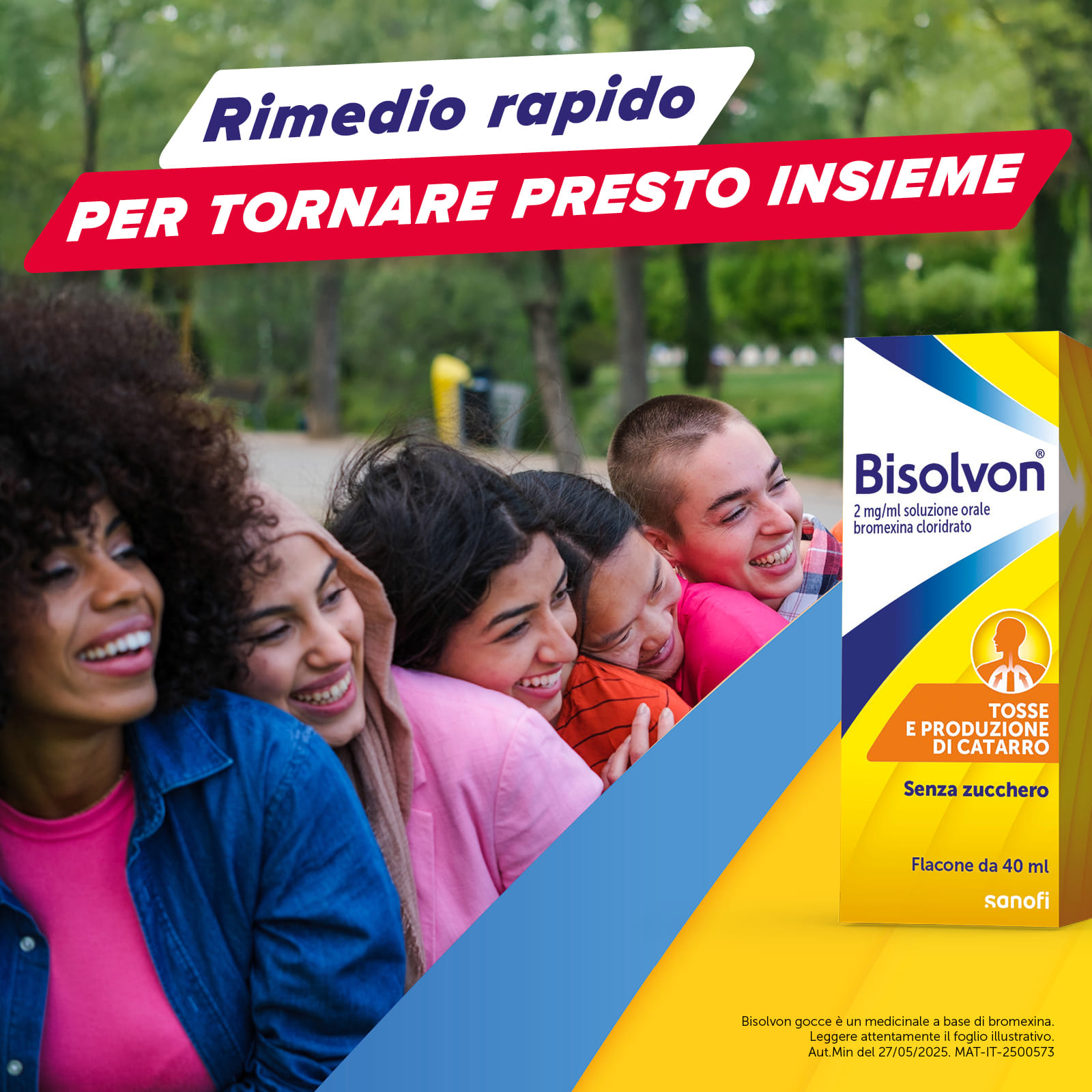 Bisolvon Soluzione Orale Gocce Mucolitico Contro Catarro e Tosse Grassa (40 ml) 