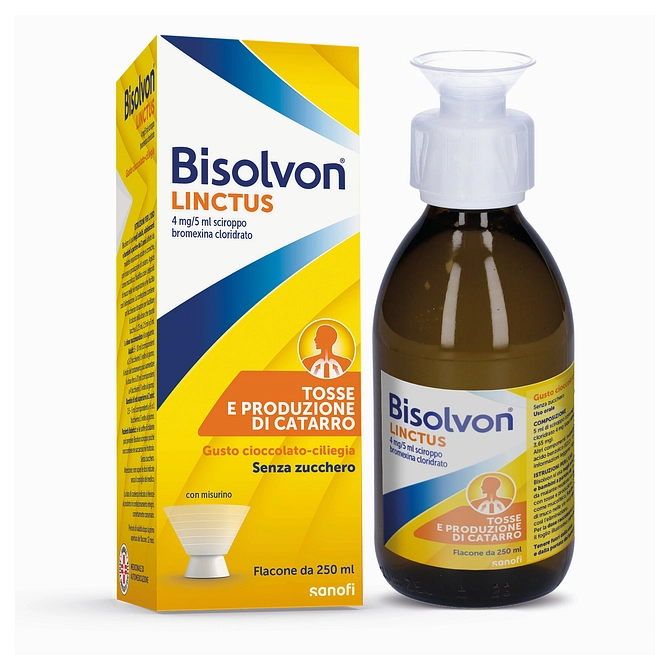 Bisolvon Linctus Scir 250 Ml 4 Mg/5 Ml