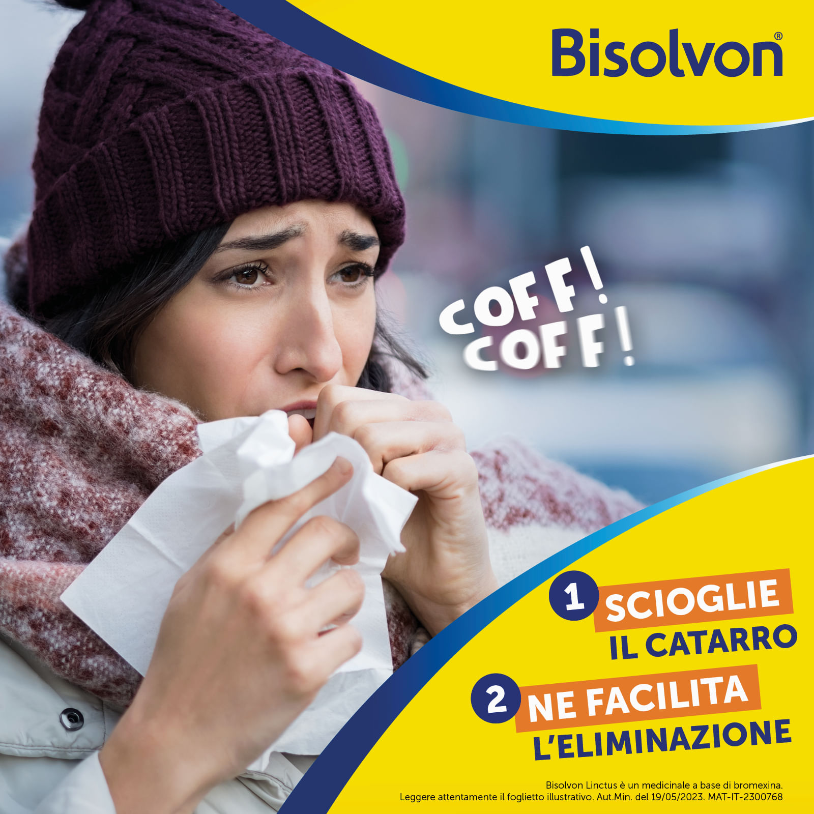 Bisolvon Linctus: Sciroppo per Tosse Grassa (250 ml)