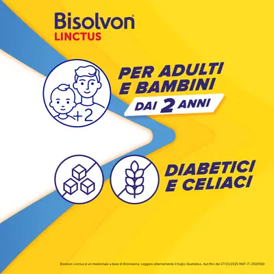 Bisolvon Linctus Sciroppo Mucolitico per Catarro e Tosse Grassa, Gusto Fragola (200 ml) Bisolvon Linctus Sciroppo Mucolitico per Catarro e Tosse Grassa, Gusto Fragola (200 ml)