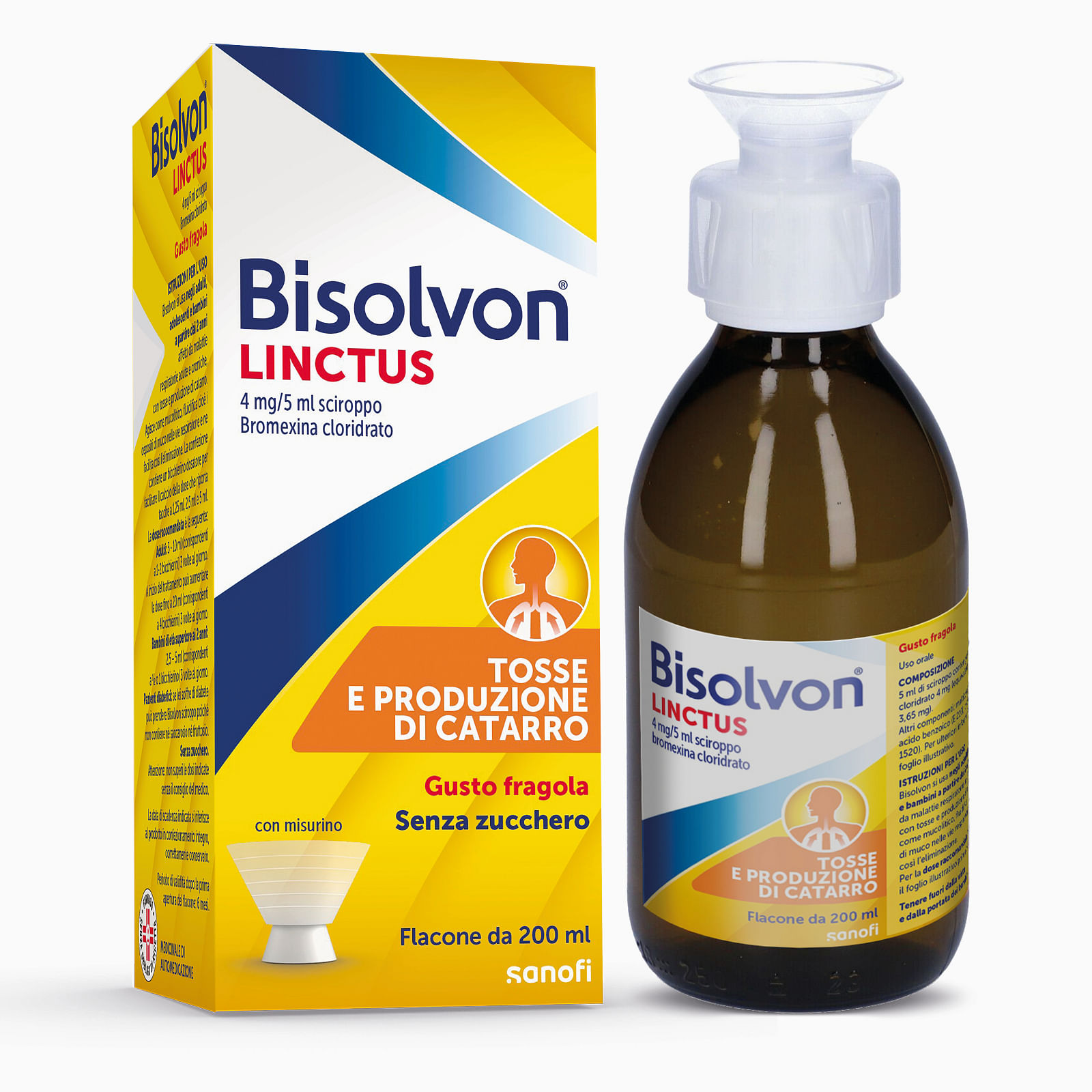 Bisolvon*Scir Fl 200 Ml Fragola