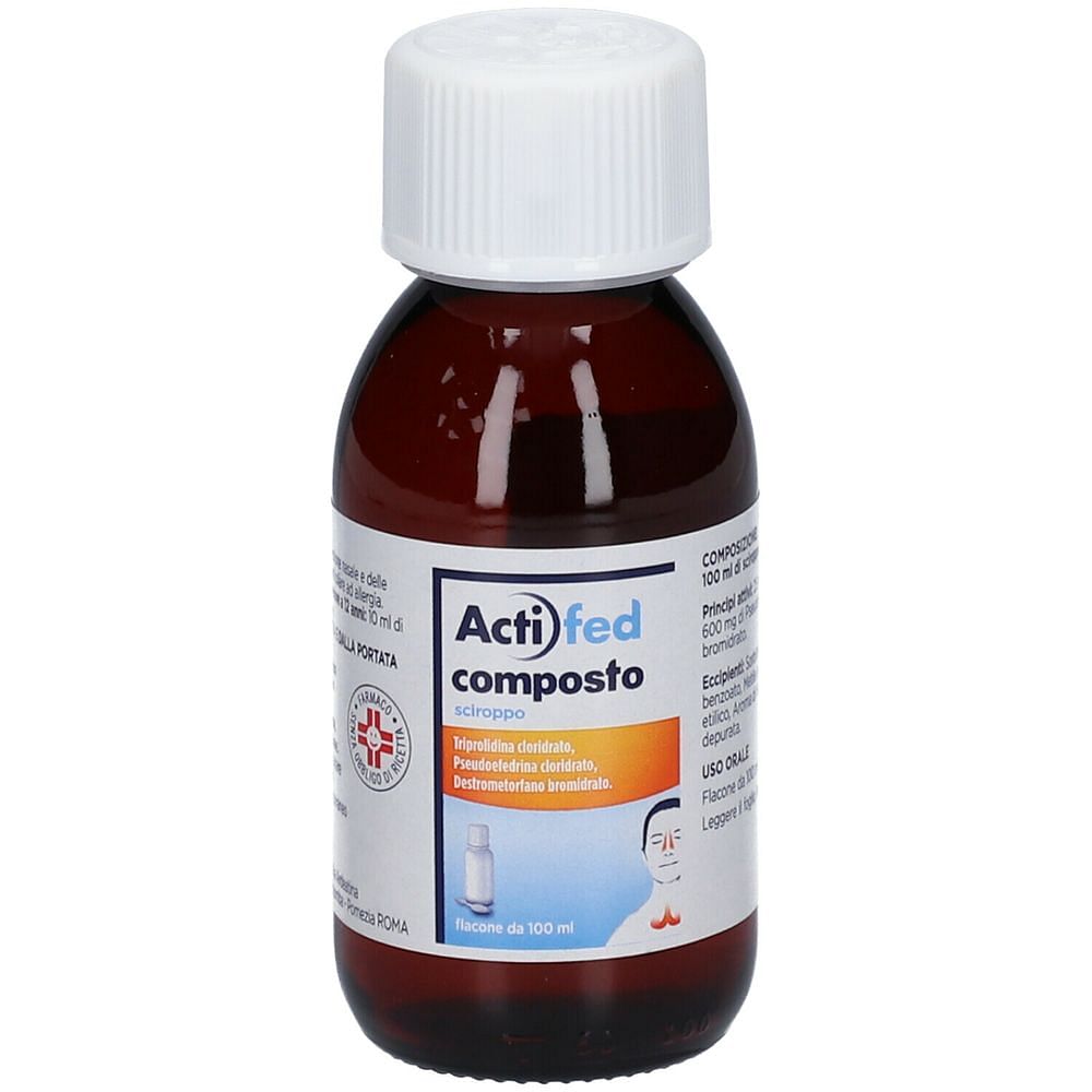 Actifed Composto Sciroppo 100 Ml