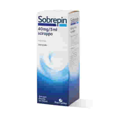SOBREPIN sciroppo 200 ml 40 mg/5 ml