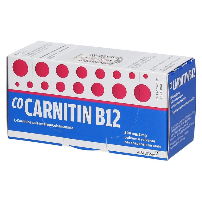 Cocarnetina B12 Os Sosp 10 Flaconcini 10 Ml 500 Mg + 2 Mg