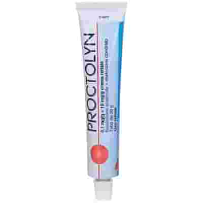 PROCTOLYN crema rettale 30 g 0,1 mg/g + 10 mg/g