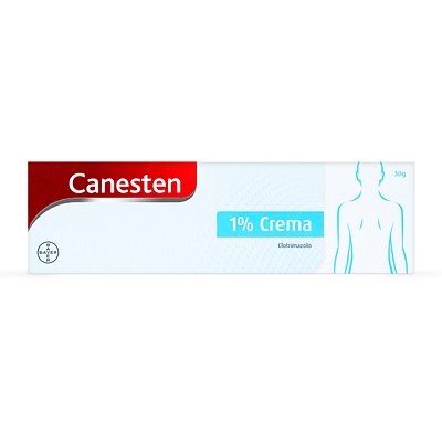 Canesten Crema Trattamento Antimicotico Antifungino contro Funghi e Micosi della pelle, Tubo 30g